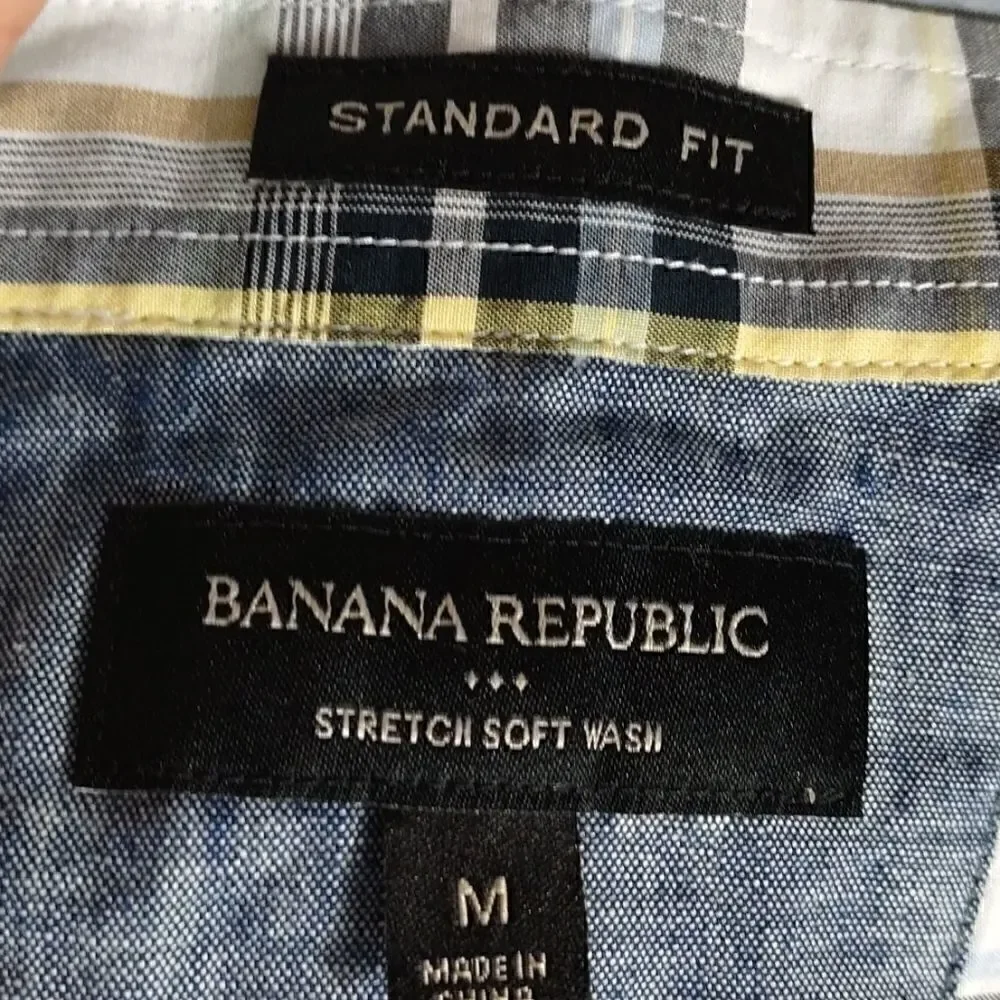 Banana Republic Men's Plaid Shirt